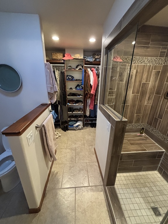 Master Bathroom and Closet