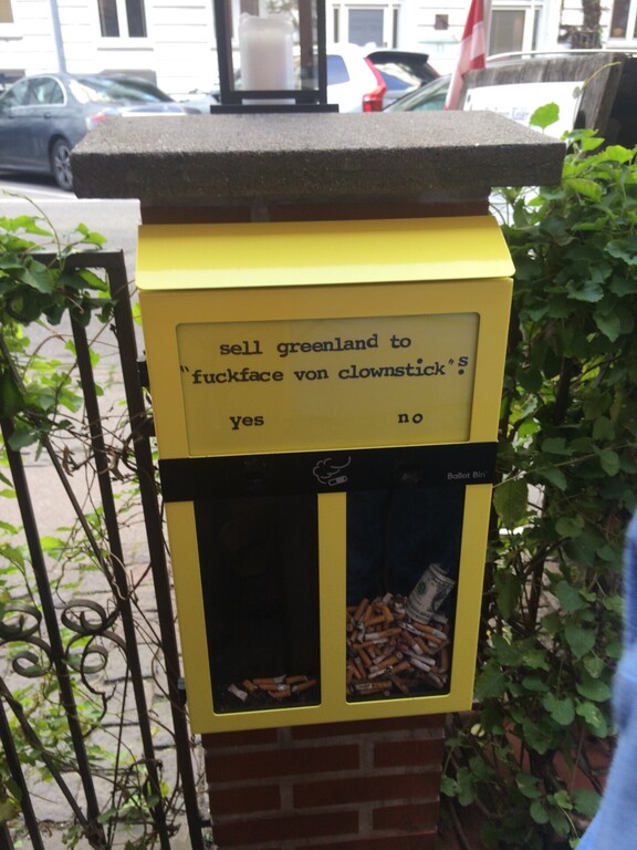 How the Danes felt about Trump's imperialism in 2019