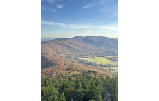View from the fire tower on top of Elmore Mountain