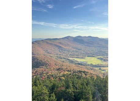 View from the fire tower on top of Elmore Mountain