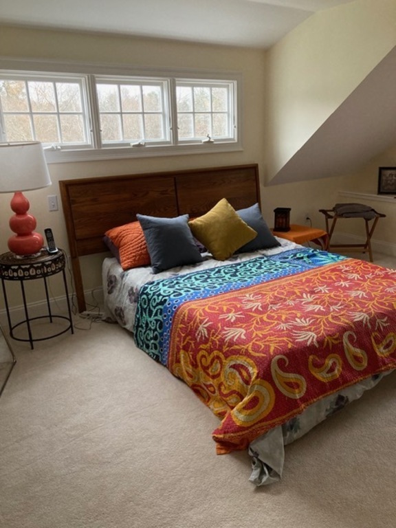 Bedroom 3 with Queen Bedroom on 3rd Floor with View of the River