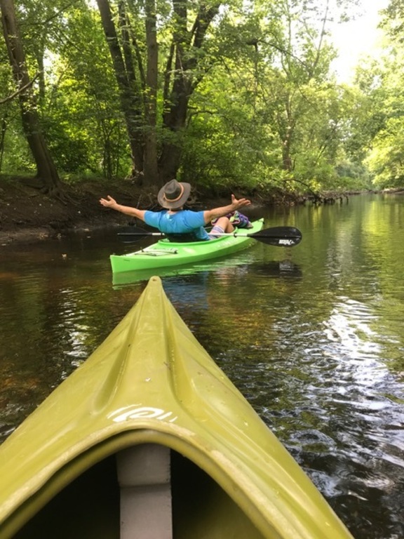 The Charles River is a 2 minute walk from the house!  We have two (2) kayaks and a two (2) person canoe, paddles and life jac...