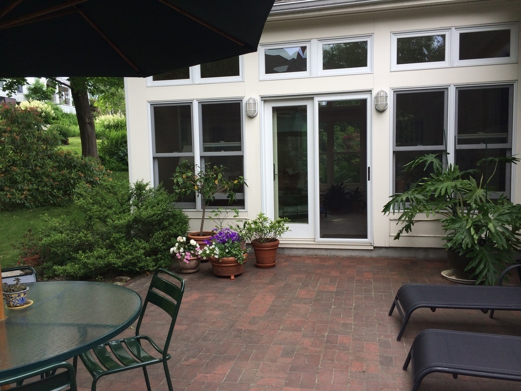 Pation and sunroom
