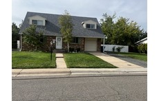 Front of our house, viewed from the street