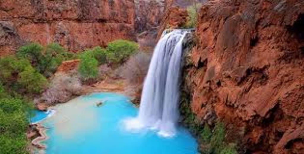 Havasu Falls on Havasupai Reservation