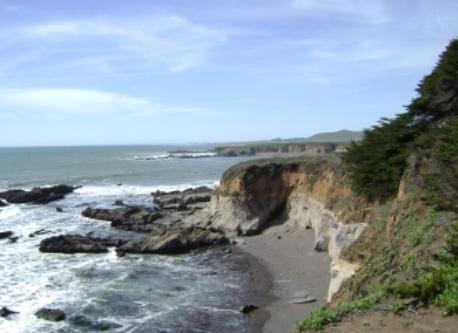 Shell Beach--ten minutes away