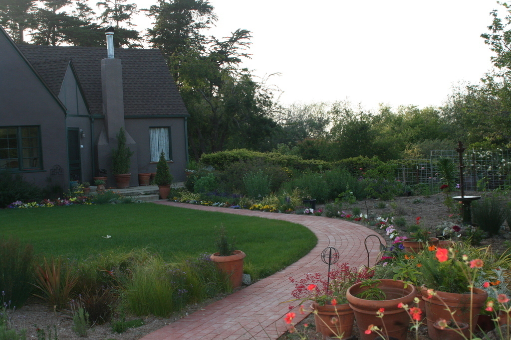 lovely path  to the front door