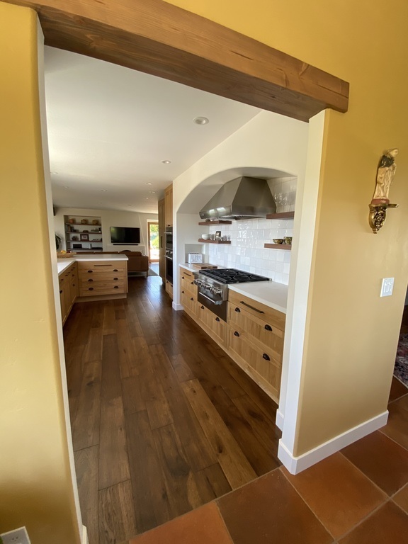 Kitchen from dining room