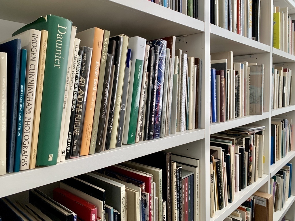 The art library, with about 2,000 volumes