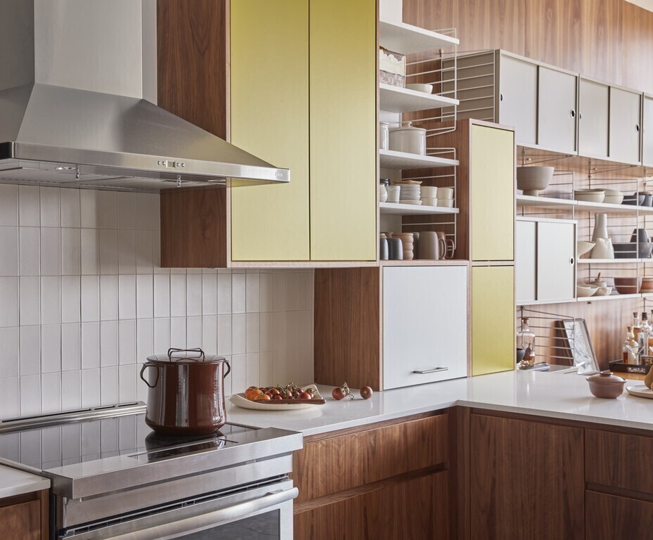 All-new kitchen appliances include an induction stovetop