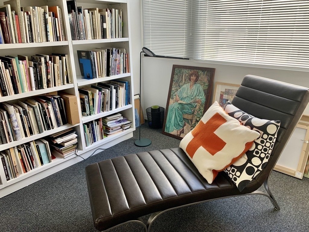 Office and art library