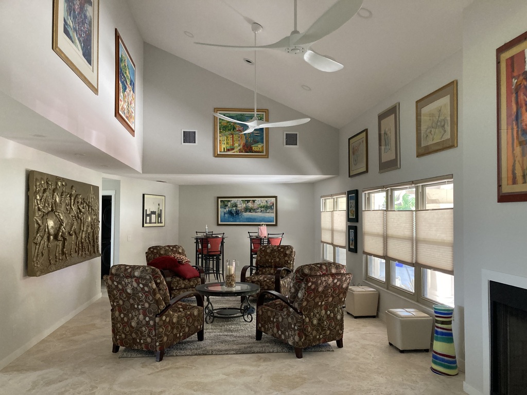 Gallery area- Now has Dining Table