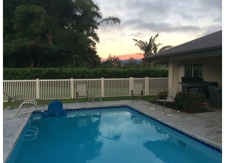 A beautiful sunrise on Mauna Kea.