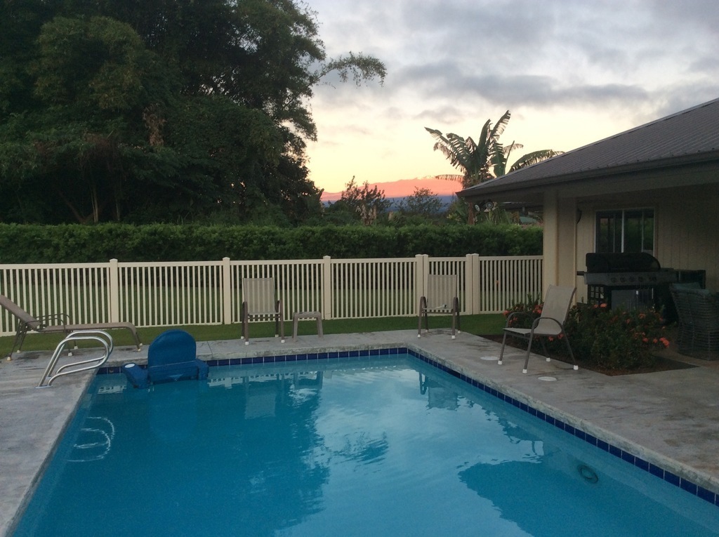 A beautiful sunrise on Mauna Kea.