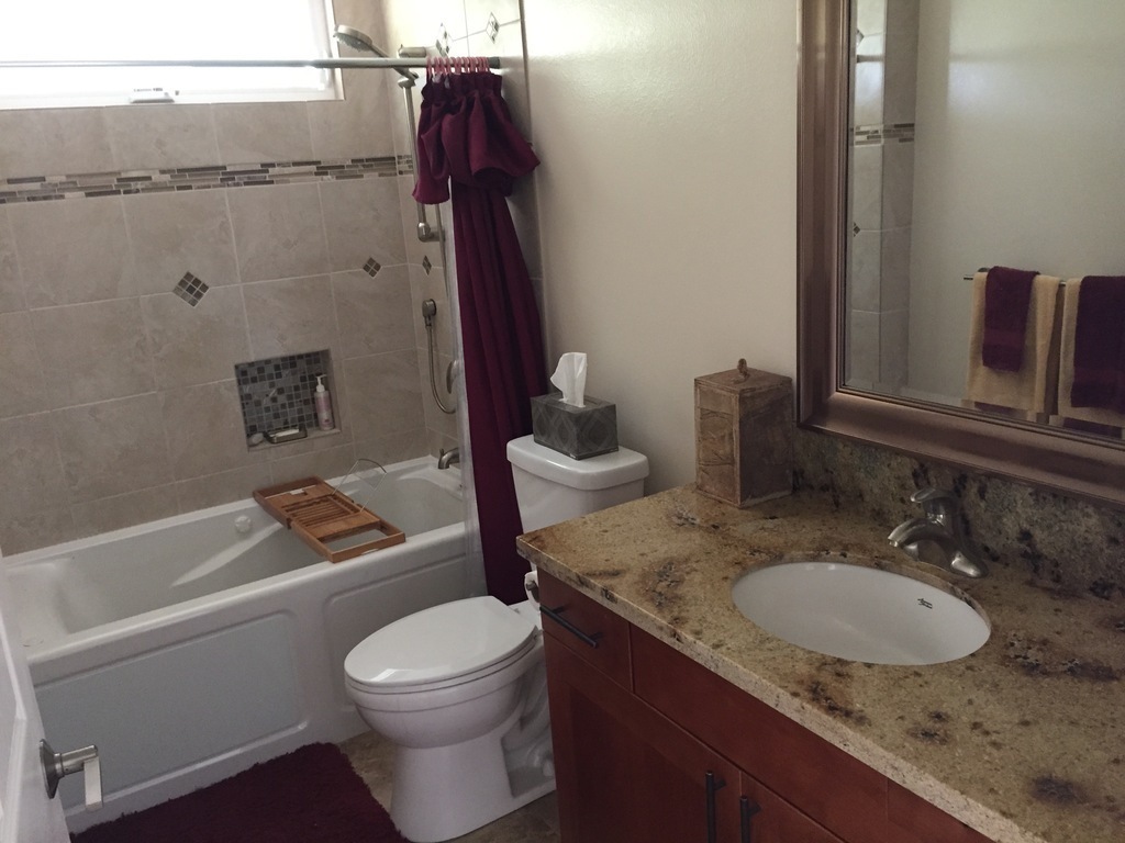 Second bathroom - Jacuzzi tub