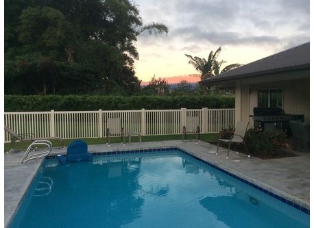 A beautiful sunrise on Mauna Kea.