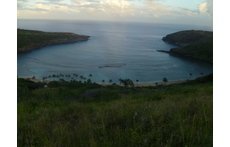 Hanauma Bay at Sunset (Great Snorkeling)