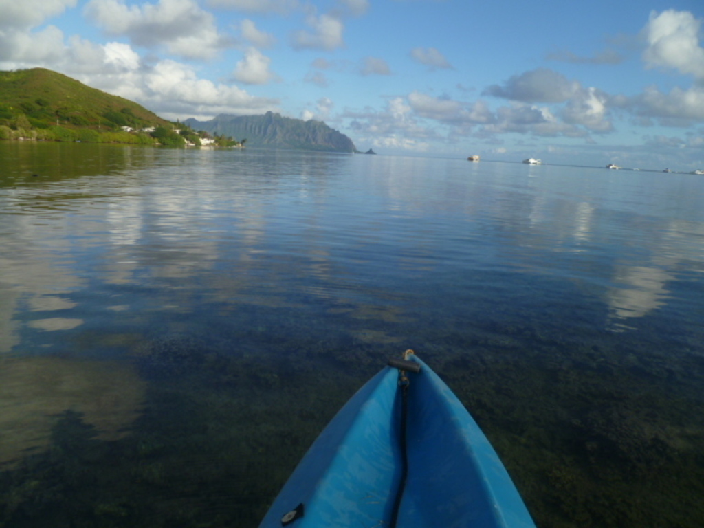 Kayaking Kaneohe Bay
