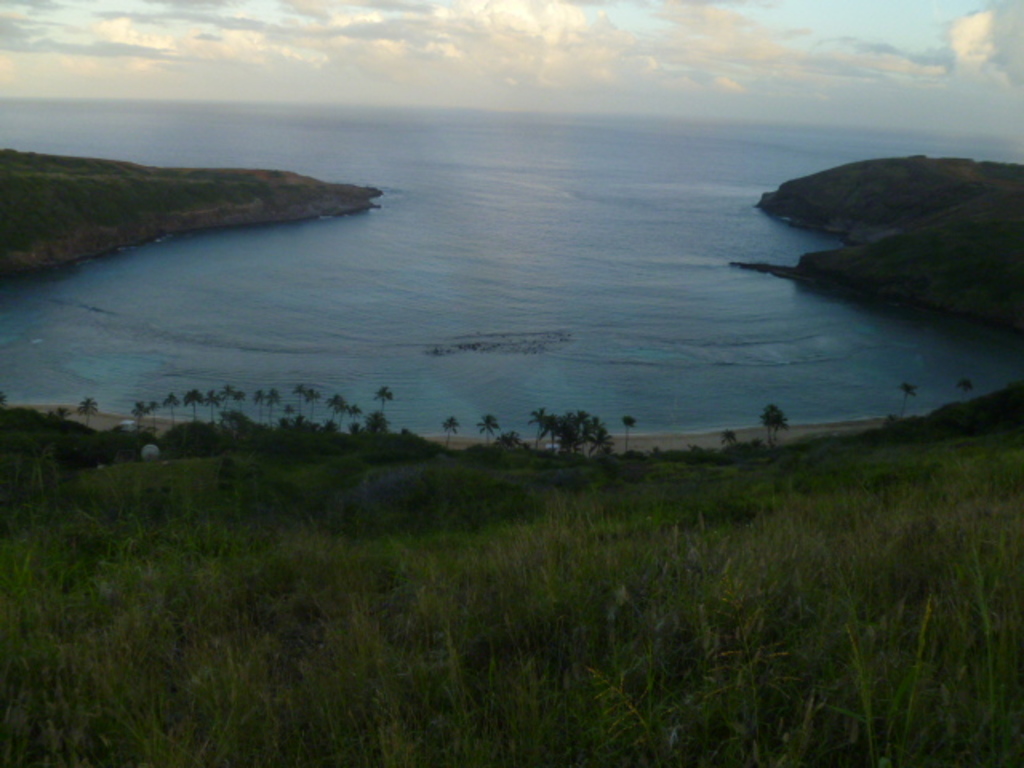 Hanauma Bay at Sunset (Great Snorkeling)