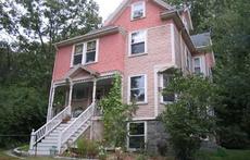 The house has been repainted some years ago.  I have included that photo too.