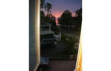Sunset view from upstairs bdrm.