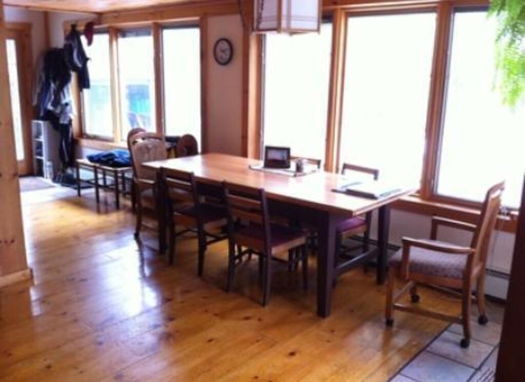 Dining area of main room