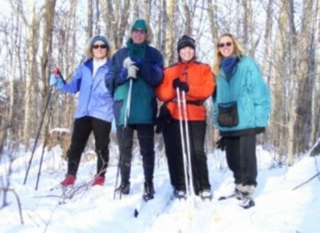 Nearby x-country skiing- you can walk there. 