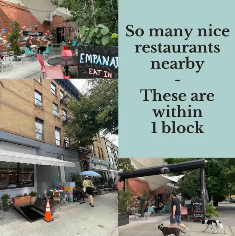 So many nearby great places to eat, we cannot list them all! 