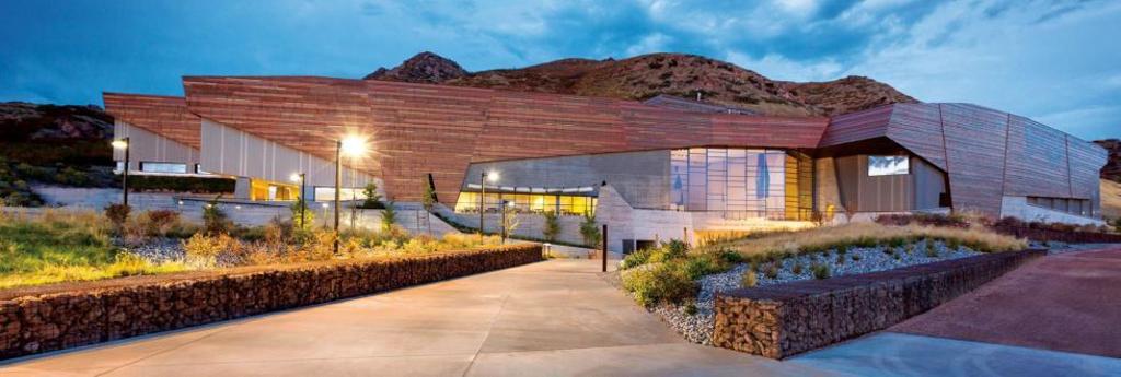 Natural History museum filled with dinosaur bones