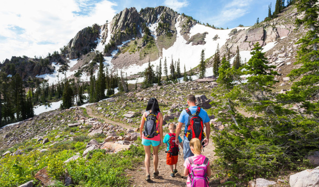 Hike in the nearby mountains