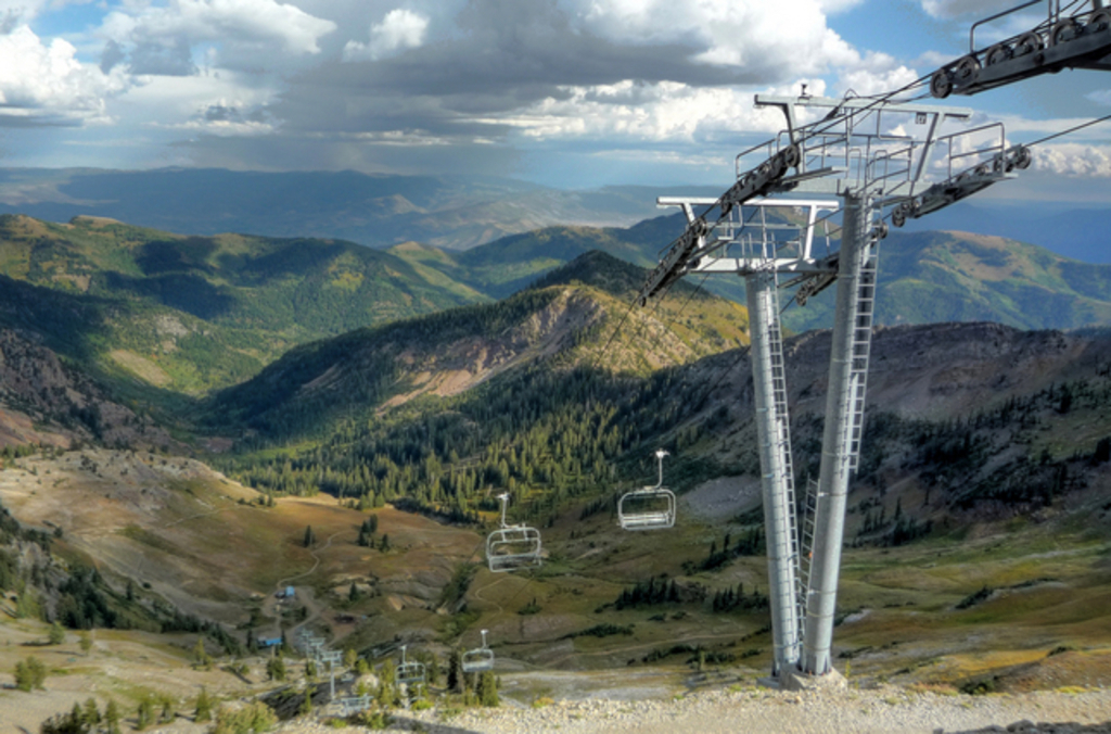 Snowbird Ski Resort in Summer