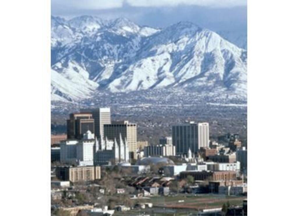 Salt Lake City in Winter