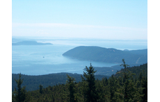 View from Mt. Constitution, Orcas Island