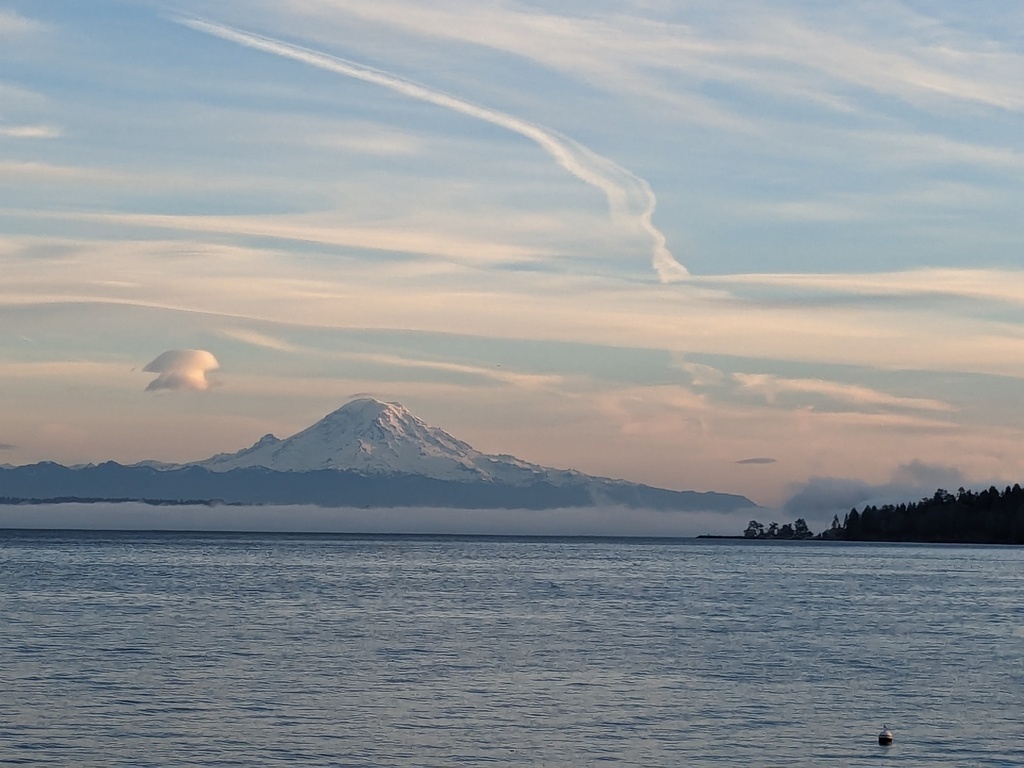 Mt. Rainier from Bainbridge Island