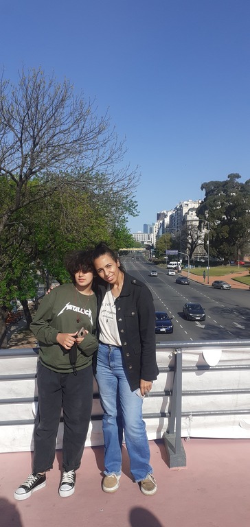 Paseando en la ciudad de buenos aires 