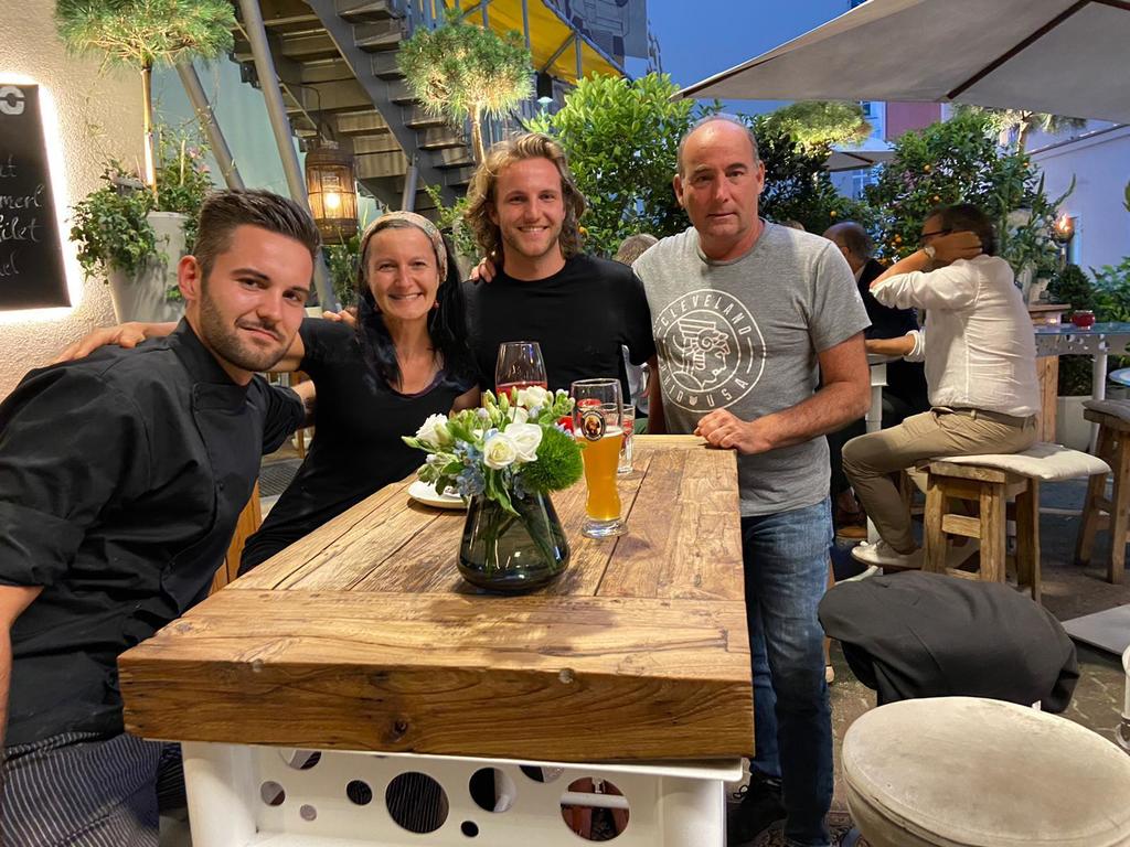 Going out for dinner in our city Linz