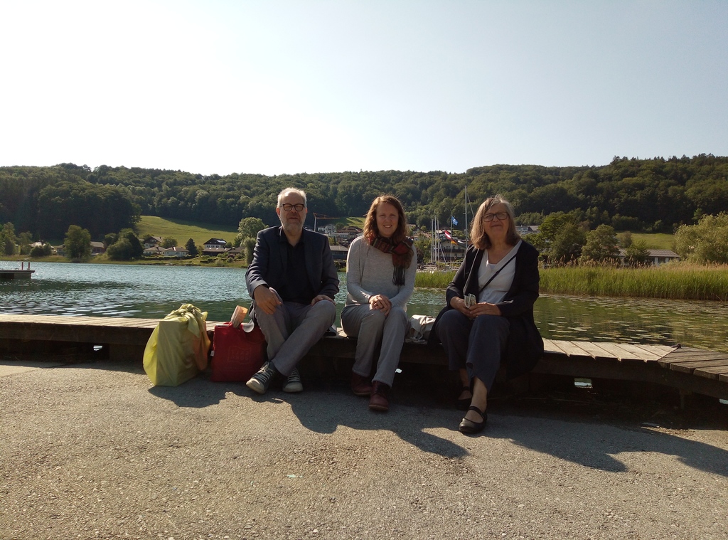 Albert, Sophie & Stefanie at Mattsee 2020