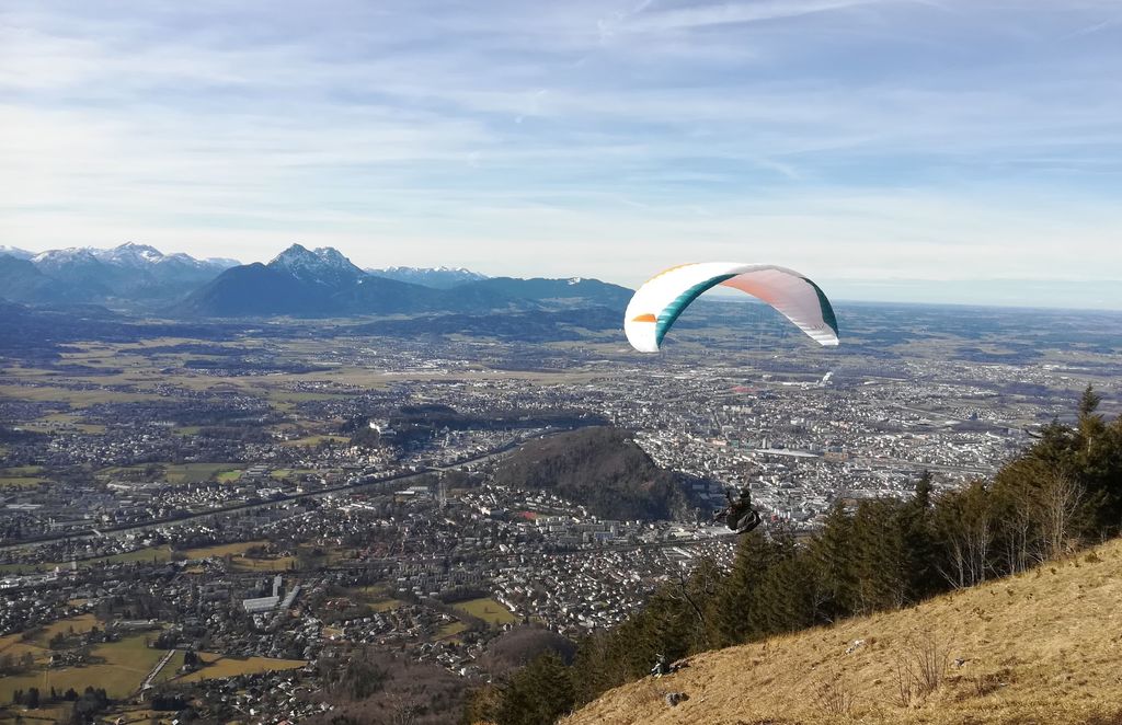 Gaisberg - view to Salzburg