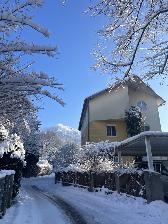 Our House - we live on the 2nd and 3rd floor

