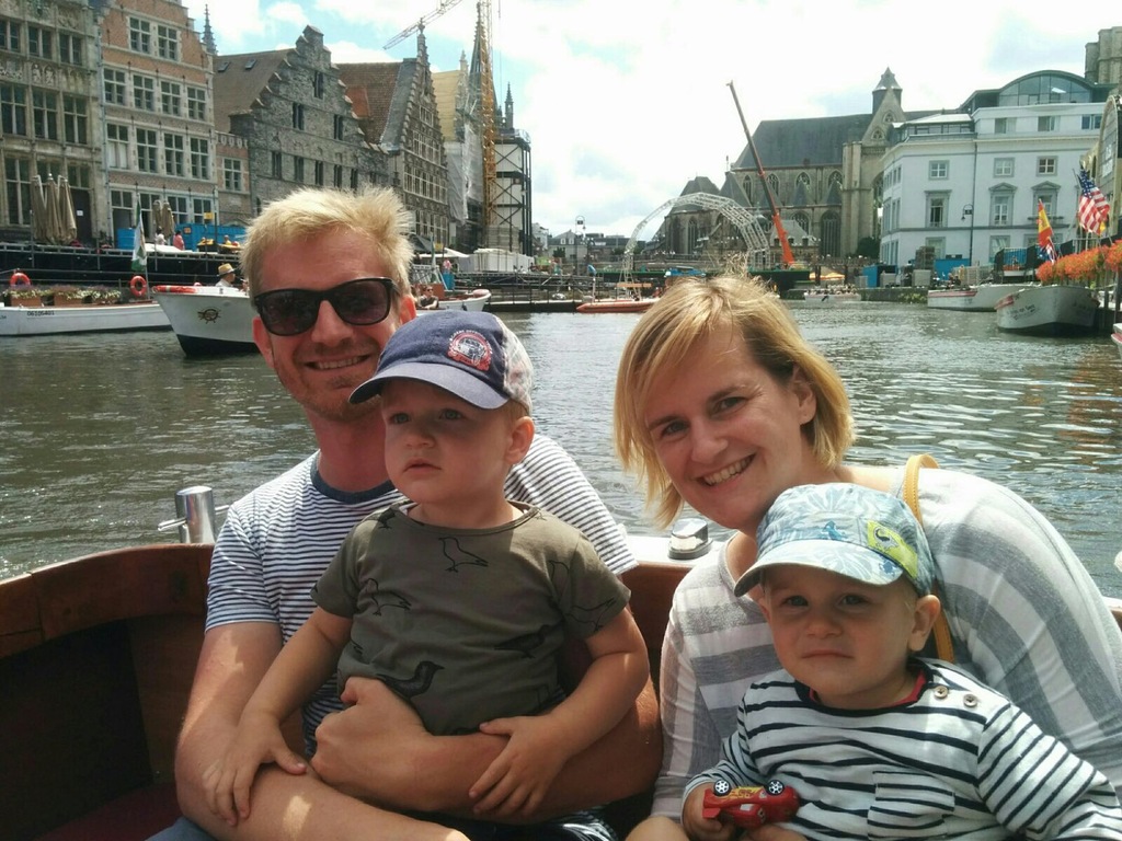 Picture taken in Gent, at our first exchange