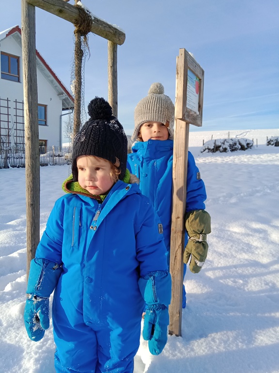 Our two youngest, Finn and Moritz