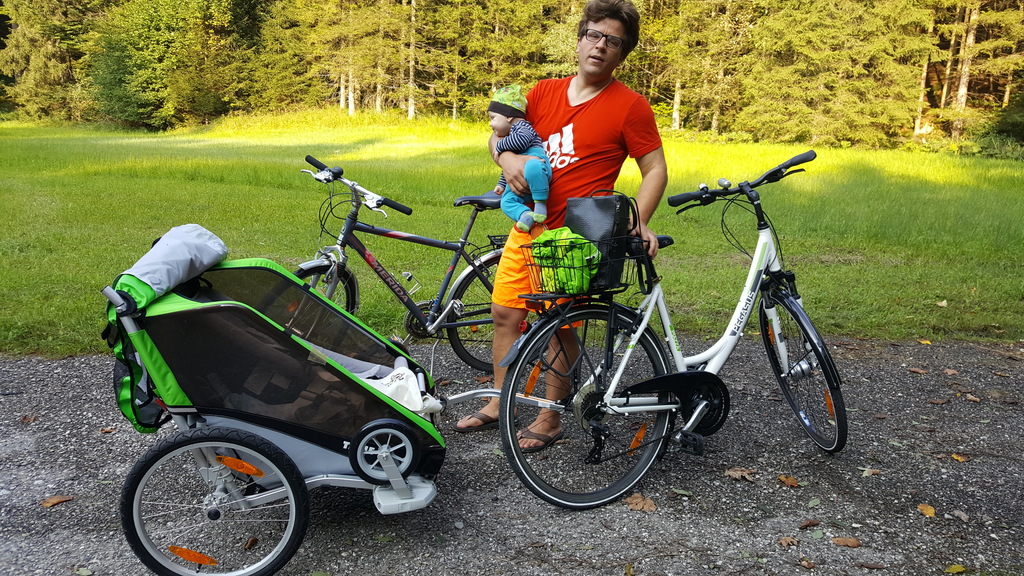 Biking - you can start right from the house using our numerous bikes and the Thule Chariot for up to two kids