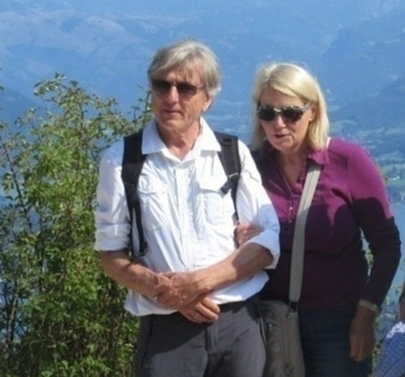 Claudia and Stefan at Zwölferhorn