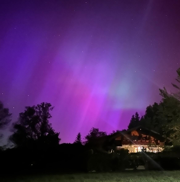 Maybe once a life-Aurora in Lochau!!!!!!