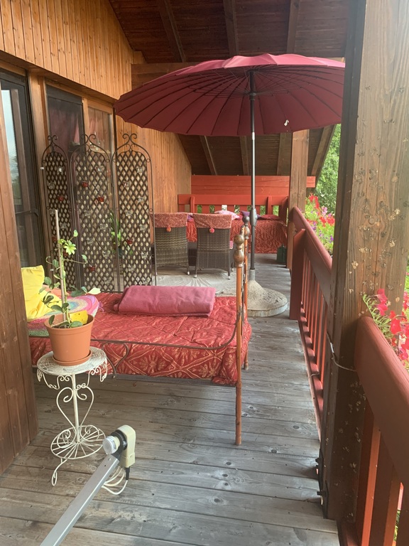 Our balcony-with a Great Lake view