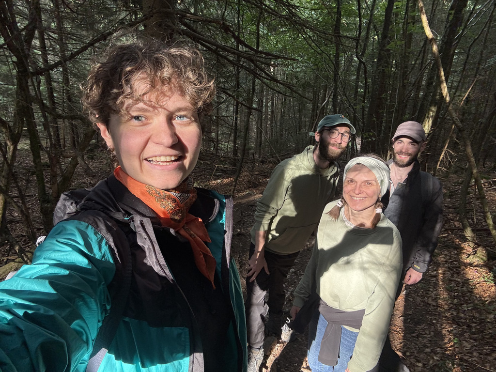 Hiking with friends at "Hohe Wand"