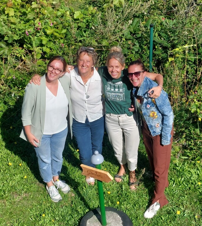 mit meinen Töchtern