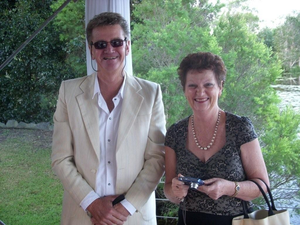 Wendy and I at a recent wedding