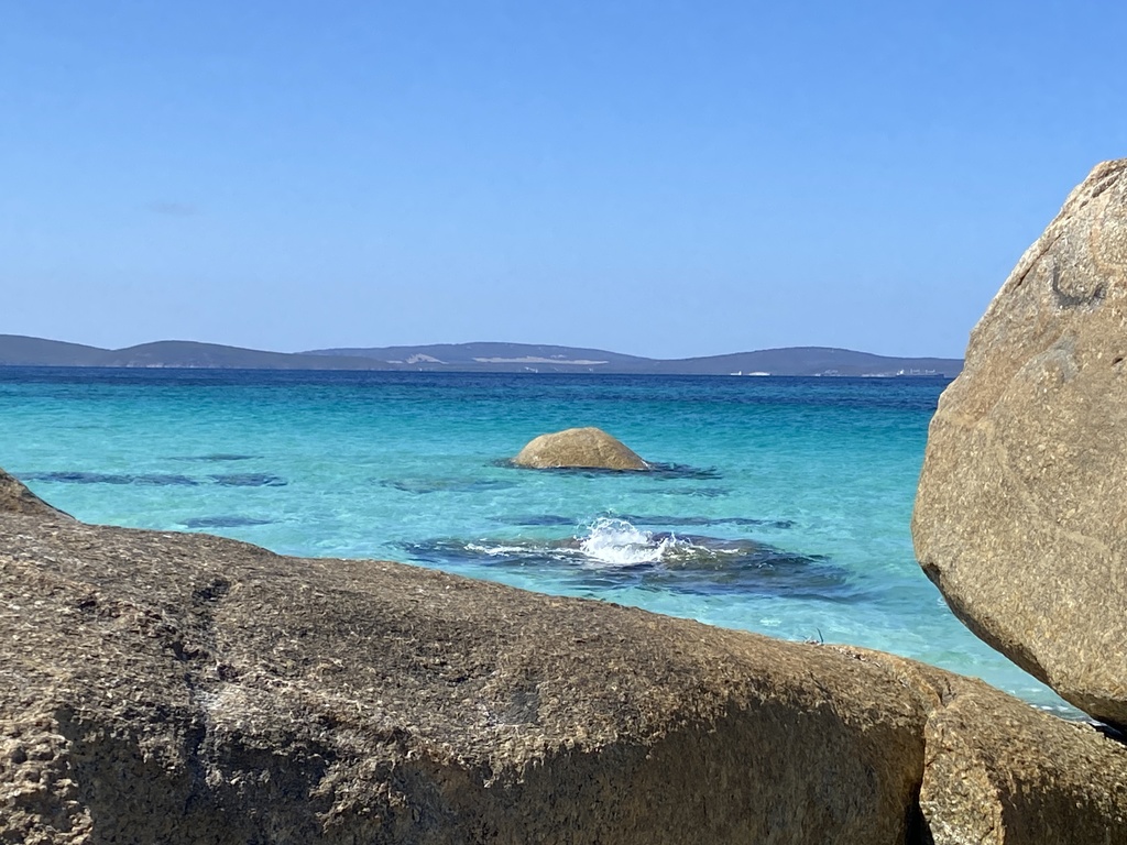 One of the many local beaches nearby