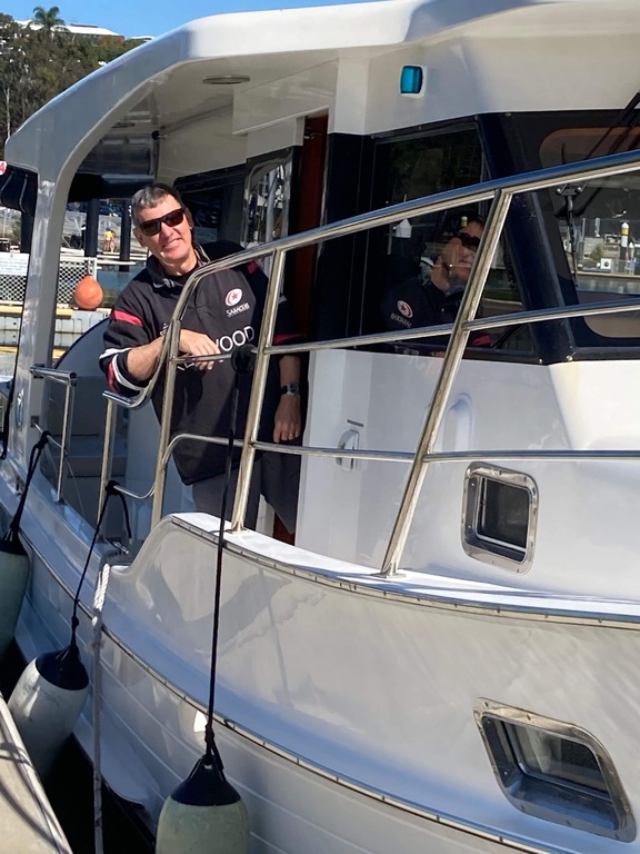 Our previous boat, Moreton Bay, Queensland Australia